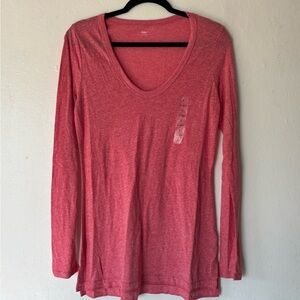 Pink Long Sleeve Top